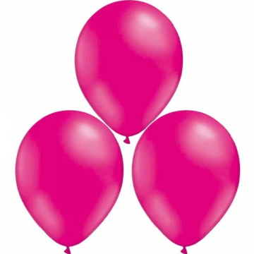 Ballonger magenta 25-pack i gruppen Festartiklar / Festteman / Fdelsedagsfest / Rosa hos PARTAJSHOP AB (912108-25)