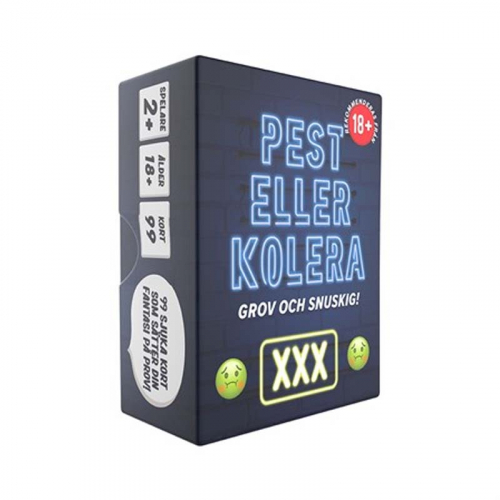 Pest eller kolera xxx  i gruppen Bar & Spel / Festliga spel  / Festspel hos PARTAJSHOP AB (93229)