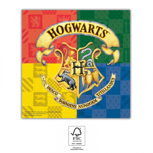 Servett Harry potter i gruppen Festartiklar / Barnkalas / Harry Potter hos PARTAJSHOP AB (93366)
