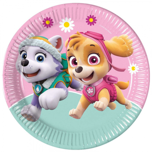 Tallrikar Paw Patrol Sky i gruppen Festartiklar / Barnkalas / Paw Patrol hos PARTAJSHOP AB (93442)