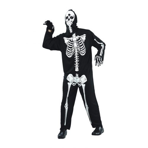 Skelettdrkt man i gruppen Hgtider / Halloween / Halloweendrkter / Skelettdrkter hos PARTAJSHOP AB (94079-M643)