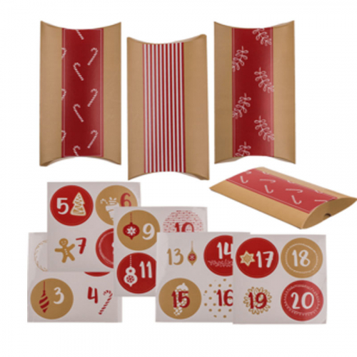 Adventskalender Röd i gruppen Högtider / Jul / Julklappar / Till barn hos PARTAJSHOP AB (946266)