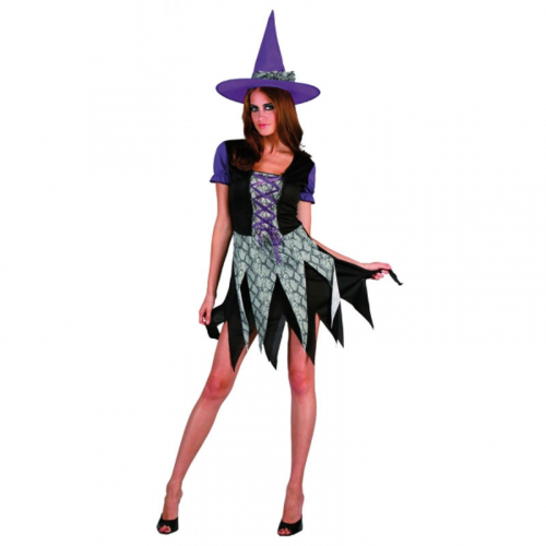 Hxa Lila i gruppen Hgtider / Halloween / Halloweendrkter / Damdrkter hos PARTAJSHOP AB (94824-L33)