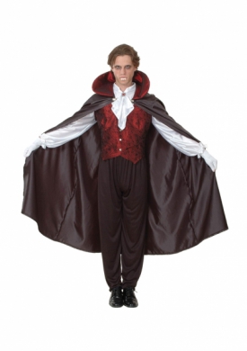 Vampyr Cape i gruppen Hgtider / Halloween / Halloweendrkter / Vampyrdrkter hos PARTAJSHOP AB (94835-M421)