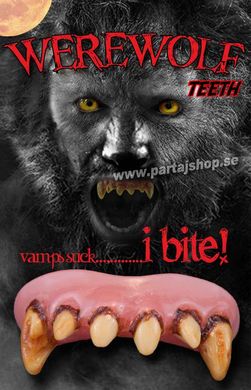 Varulv werewolf Tnder i gruppen Maskerad / Maskeradteman / Halloweentema  hos PARTAJSHOP AB (94869-C343)