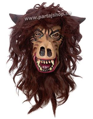 Mask lejon i gruppen Hgtider / Halloween / Halloweenmasker hos PARTAJSHOP AB (94984-G382)