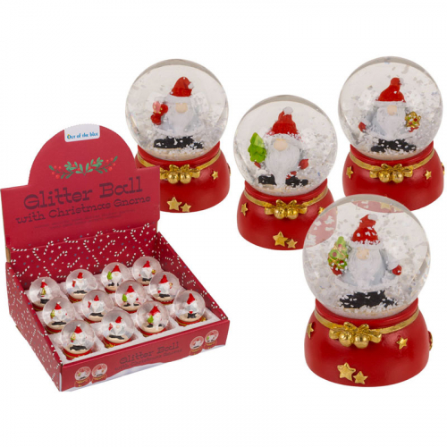 Snö tomte glober i gruppen Högtider / Jul / Juldekorationer hos PARTAJSHOP AB (950159)