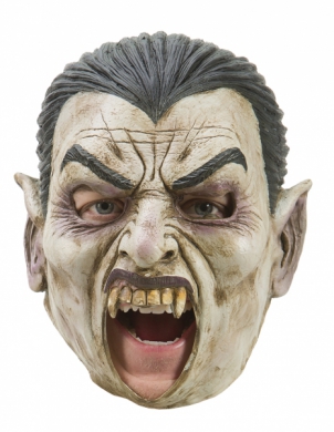 Ansiktsmask vampyr i gruppen Hgtider / Halloween / Halloweenmasker hos PARTAJSHOP AB (95214)