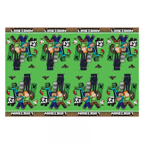 Bordsduk Minecraft 120x180 cm i gruppen Festartiklar / Barnkalas / Minecraft hos PARTAJSHOP AB (95444a)