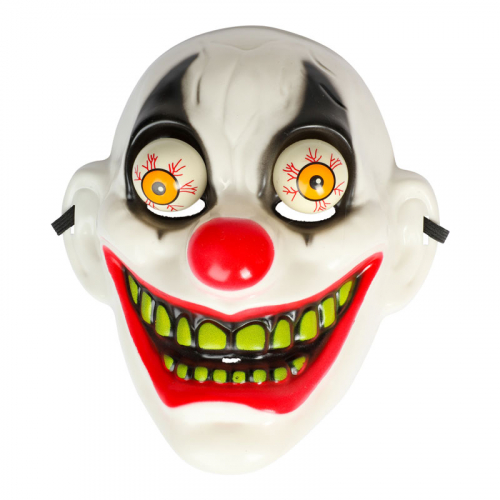 Mask Happy Clown i gruppen Hgtider / Halloween / Halloweenmasker hos PARTAJSHOP AB (95506)