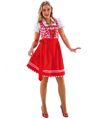 Oktoberfest Klnning De Lux i gruppen Hgtider / Oktoberfest / Oktoberfest klder / Tyrolerklnning hos PARTAJSHOP AB (95598)