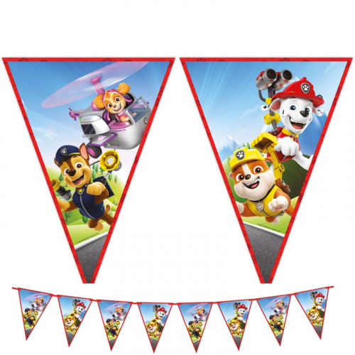 Vimpelgirlang paw patrol  i gruppen Festartiklar / Barnkalas / Paw Patrol hos PARTAJSHOP AB (95606a)