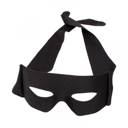 gonmask Zorro svart i gruppen Maskerad / Maskeradteman / Tv, film & musik hos PARTAJSHOP AB (95704)