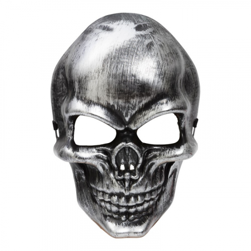 Ddskallemask Silver i gruppen Hgtider / Halloween / Halloweenmasker hos PARTAJSHOP AB (96092)