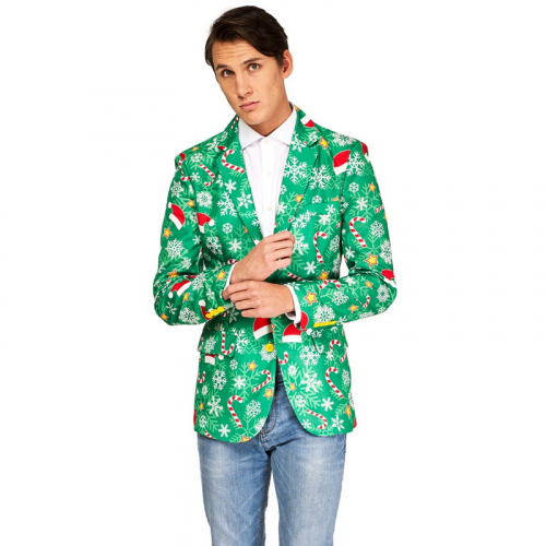 Julkavaj Blazer Cristmas i gruppen Hgtider / Jul / Tomtedrkter hos PARTAJSHOP AB (96190a)