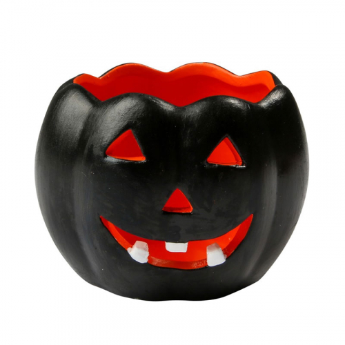 Pumpa keramikljus i gruppen Hgtider / Halloween / Halloweendukning hos PARTAJSHOP AB (96230)