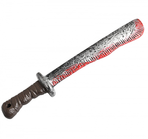Machete blodig i gruppen Hgtider / Halloween / Halloweentillbehr hos PARTAJSHOP AB (96360)