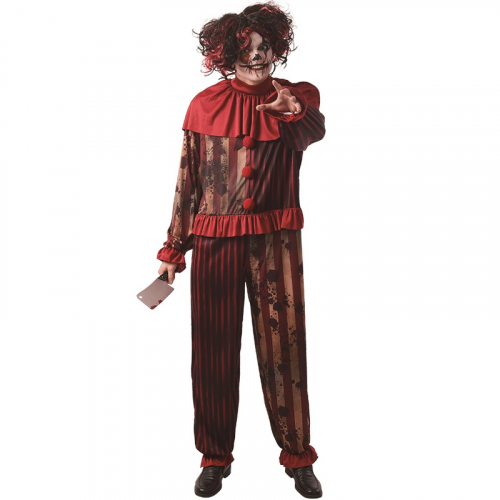 Horror Clown Herr Maskeraddrkt i gruppen Hgtider / Halloween / Halloweendrkter / Herrdrkter hos PARTAJSHOP AB (96433)