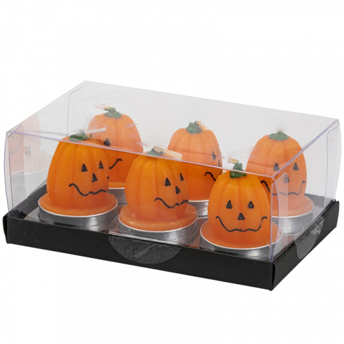 Vrmeljus Pumpor 6-pack i gruppen Hgtider / Halloween / Halloweendukning hos PARTAJSHOP AB (96452)