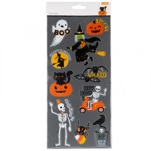 Klistermrken Halloween i gruppen Roliga prylar / Hobby & fritid / Stickers hos PARTAJSHOP AB (96464)