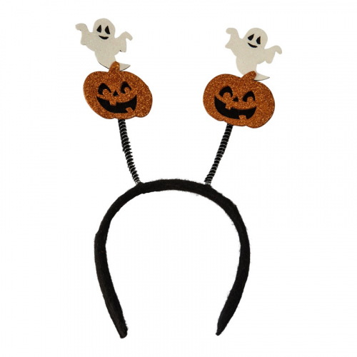 Diadem Pumpa med spke i gruppen Hgtider / Halloween / Halloweentillbehr hos PARTAJSHOP AB (96467)