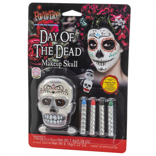 Smink-kit Day of the dead i gruppen Hgtider / Halloween / Halloweensmink hos PARTAJSHOP AB (96497)