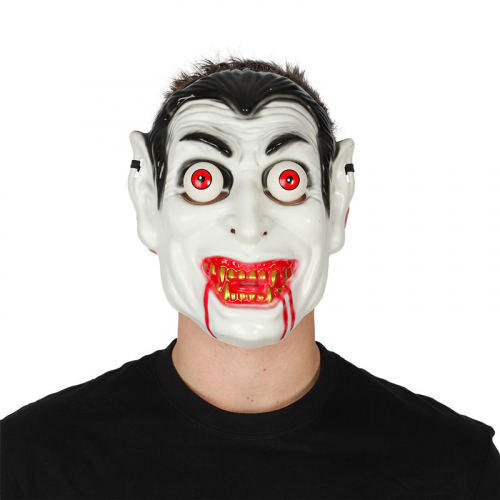 Mask happy vampyr i gruppen Hgtider / Halloween / Halloweenmasker hos PARTAJSHOP AB (96507)