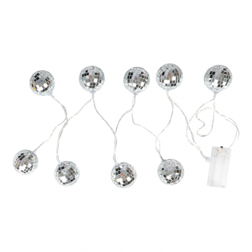 Ljusslinga Discobollar i gruppen Roliga prylar / Hem & hushåll / Lampor & Ljusslingor hos PARTAJSHOP AB (96555)