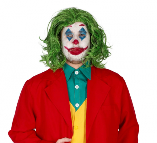 Peruk clown grn i gruppen Hgtider / Halloween / Halloweentillbehr hos PARTAJSHOP AB (96570)