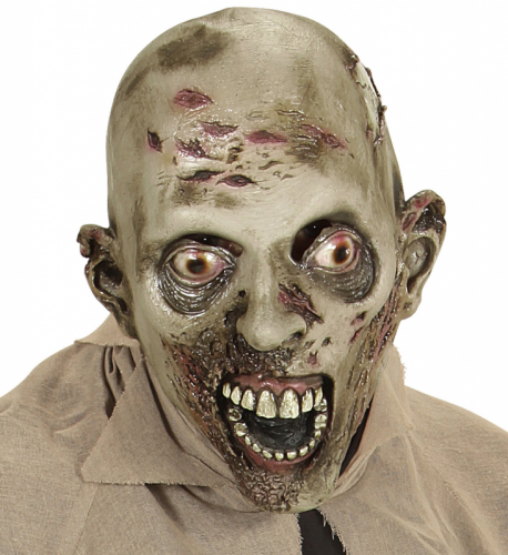Zombiemask Leprous i gruppen Hgtider / Halloween / Halloweenmasker hos PARTAJSHOP AB (96576)