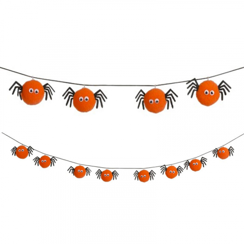 Girlang Spindlar i gruppen Hgtider / Halloween / Halloweendekoration hos PARTAJSHOP AB (96653)