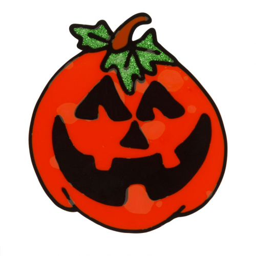 Fnsterstickers Pumpa  i gruppen Hgtider / Halloween / Halloweentillbehr hos PARTAJSHOP AB (96729)