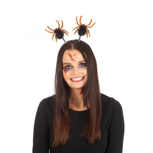 Halloweendiadem spindel i gruppen Hgtider / Halloween / Halloweentillbehr hos PARTAJSHOP AB (96773)