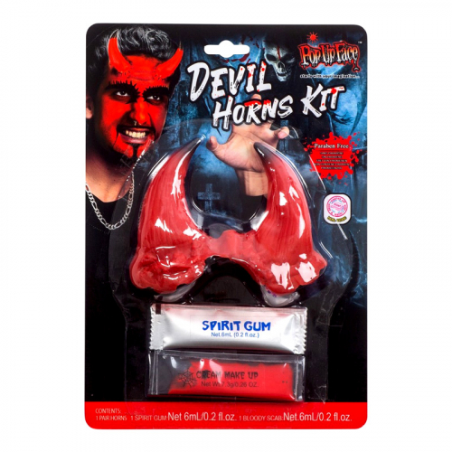 Djvulshorn Kit i gruppen Hgtider / Halloween / Flytande  Latex hos PARTAJSHOP AB (96783)