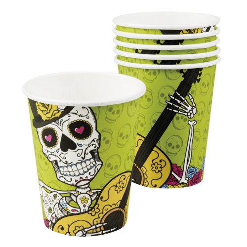 Muggar Day of the dead i gruppen Festartiklar / Dukning / Engngsartiklar hos PARTAJSHOP AB (97026)