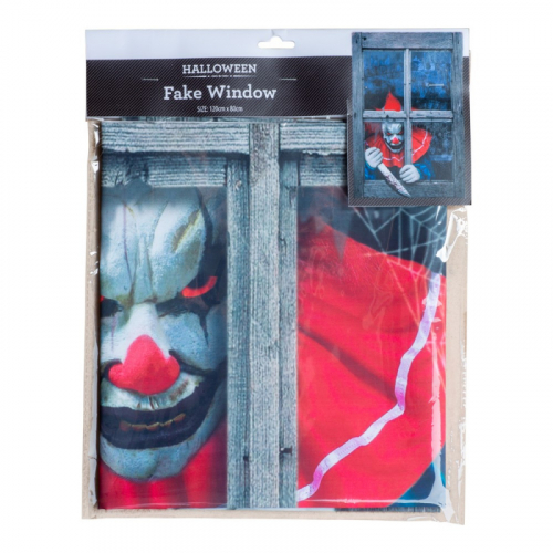 Fnsterdekoration Clown i gruppen Hgtider / Halloween / Halloweendekoration hos PARTAJSHOP AB (97051)