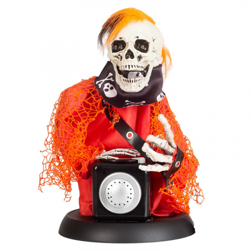 Discjokey skelett i gruppen Hgtider / Halloween / Halloweendekoration hos PARTAJSHOP AB (97067)