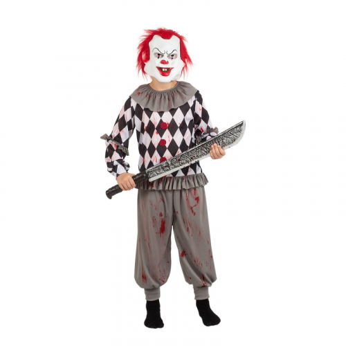Clownkostym Barn i gruppen Hgtider / Halloween / Halloweendrkter / Barndrkter hos PARTAJSHOP AB (97082-R)