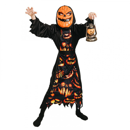 Halloweendrkt Barn pumpa demon i gruppen Hgtider / Halloween / Halloweendrkter / Barndrkter hos PARTAJSHOP AB (97084-R)