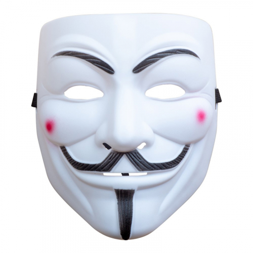 Mask V fr vendetta i gruppen Hgtider / Halloween / Halloweenmasker hos PARTAJSHOP AB (97096)