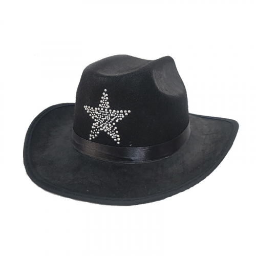 Cowboy hatt stjrna i gruppen Maskerad / Maskeradteman / Halloweentema  hos PARTAJSHOP AB (97127)