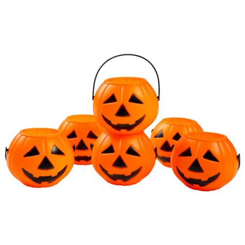 Mini pumpor 6-pack i gruppen Hgtider / Halloween / Halloweentillbehr hos PARTAJSHOP AB (97198)