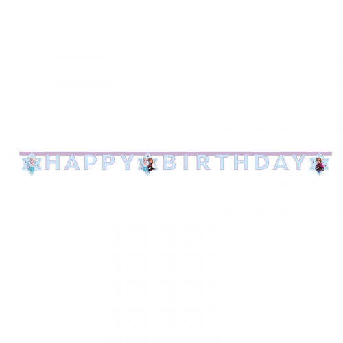 Banner happy birthday frozen i gruppen Festartiklar / Barnkalas / Frost hos PARTAJSHOP AB (97274)