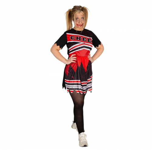 Zombie Cheerleader dress i gruppen Hgtider / Halloween / Halloweendrkter / Zombiedrkter hos PARTAJSHOP AB (97287)