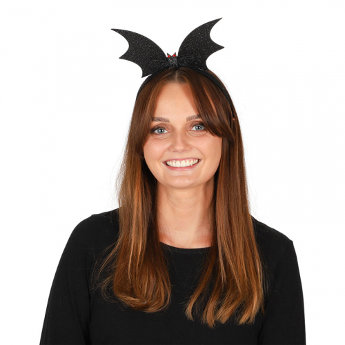 Fladdermus diadem i gruppen Högtider / Halloween / Halloweentillbehör hos PARTAJSHOP AB (97677)