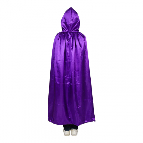 Cape satin vändbar svart eller lila i gruppen Högtider / Halloween / Halloweendräkter / Herrdräkter hos PARTAJSHOP AB (97678)
