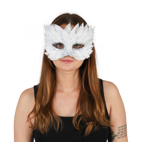 Ögonmask VENETIAN vit i gruppen Maskerad / Masker  / Ögonmasker hos PARTAJSHOP AB (97770)