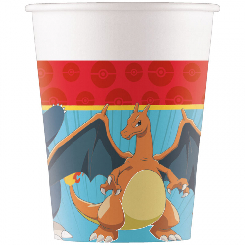 Pappersmuggar Pokemon 8-pack i gruppen Festartiklar / Barnkalas / Pokémon hos PARTAJSHOP AB (98401)