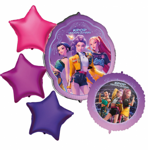 Ballongbukett K-pop i gruppen Festartiklar / Barnkalas / K-pop  hos PARTAJSHOP AB (98654)