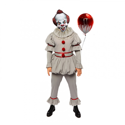 IT Clown maskeraddrkt i gruppen Hgtider / Halloween / Halloweendrkter / Filmkaraktrer hos PARTAJSHOP AB (9912528r)